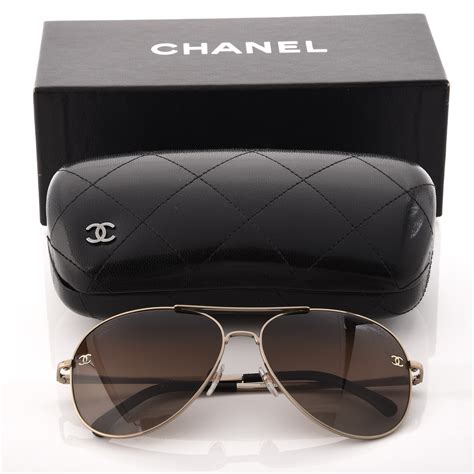 CHANEL Aviator CC Sunglasses 4189.